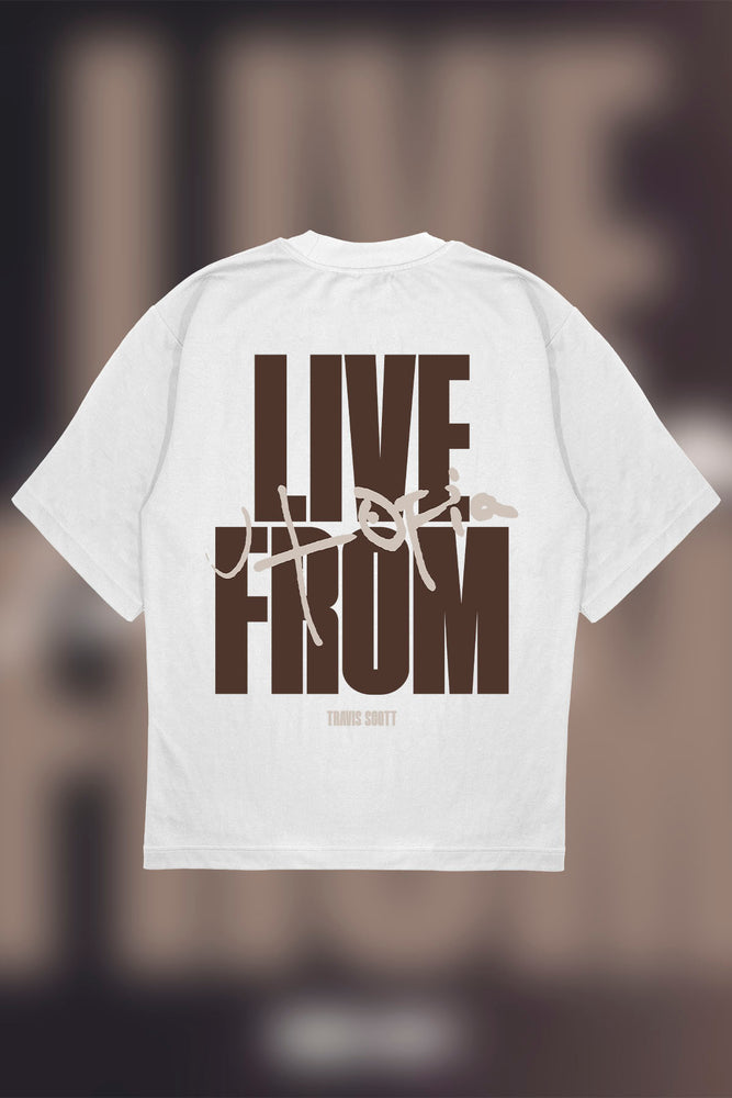 
                  
                    LIVE FROM UTOPIA T-Shirt OVERSIZE
                  
                