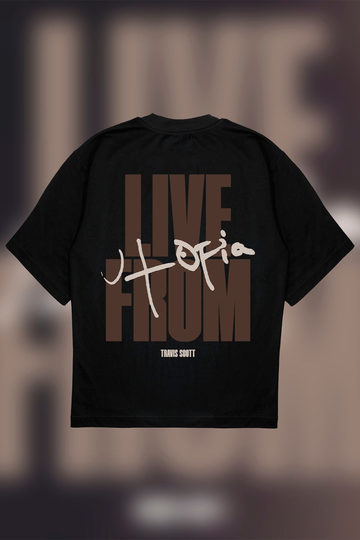 
                  
                    LIVE FROM UTOPIA T-Shirt OVERSIZE
                  
                