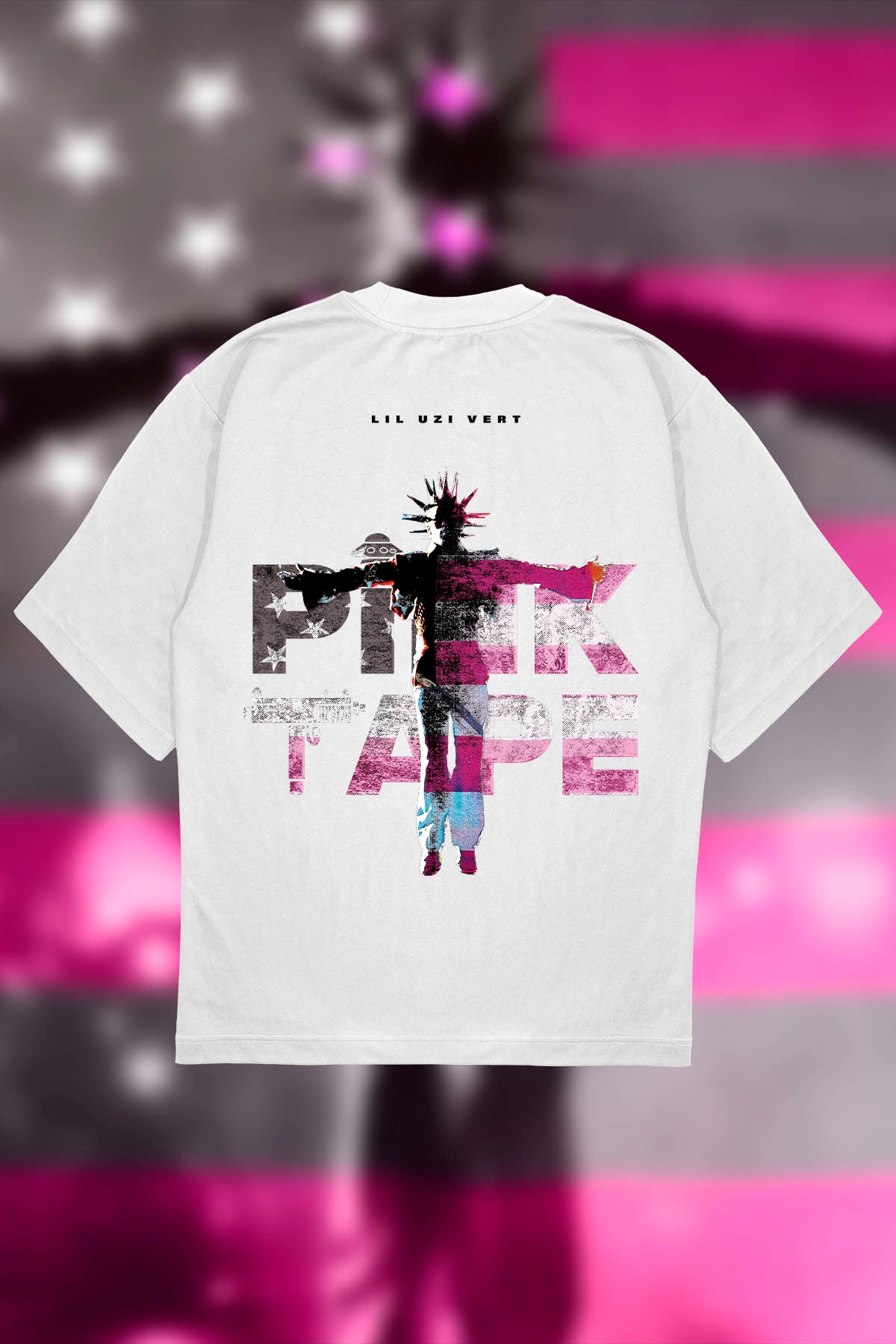
                  
                    PINK TAPE T-Shirt OVERSIZE
                  
                