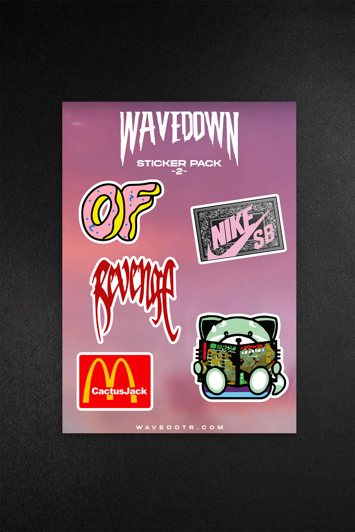 
                  
                    WAVEDO Sticker Pack
                  
                