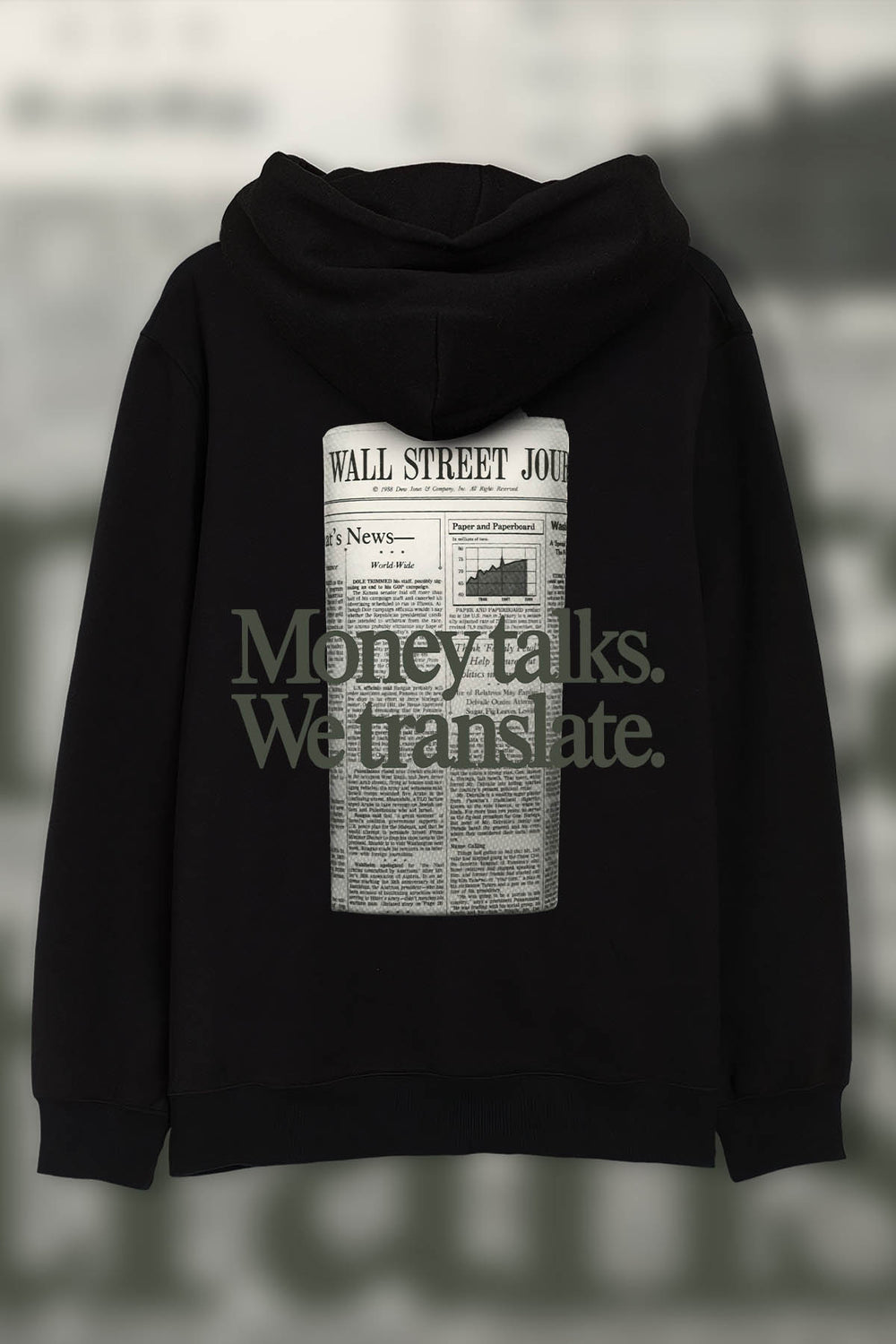 WALL STREET Hoodie OVERSIZE