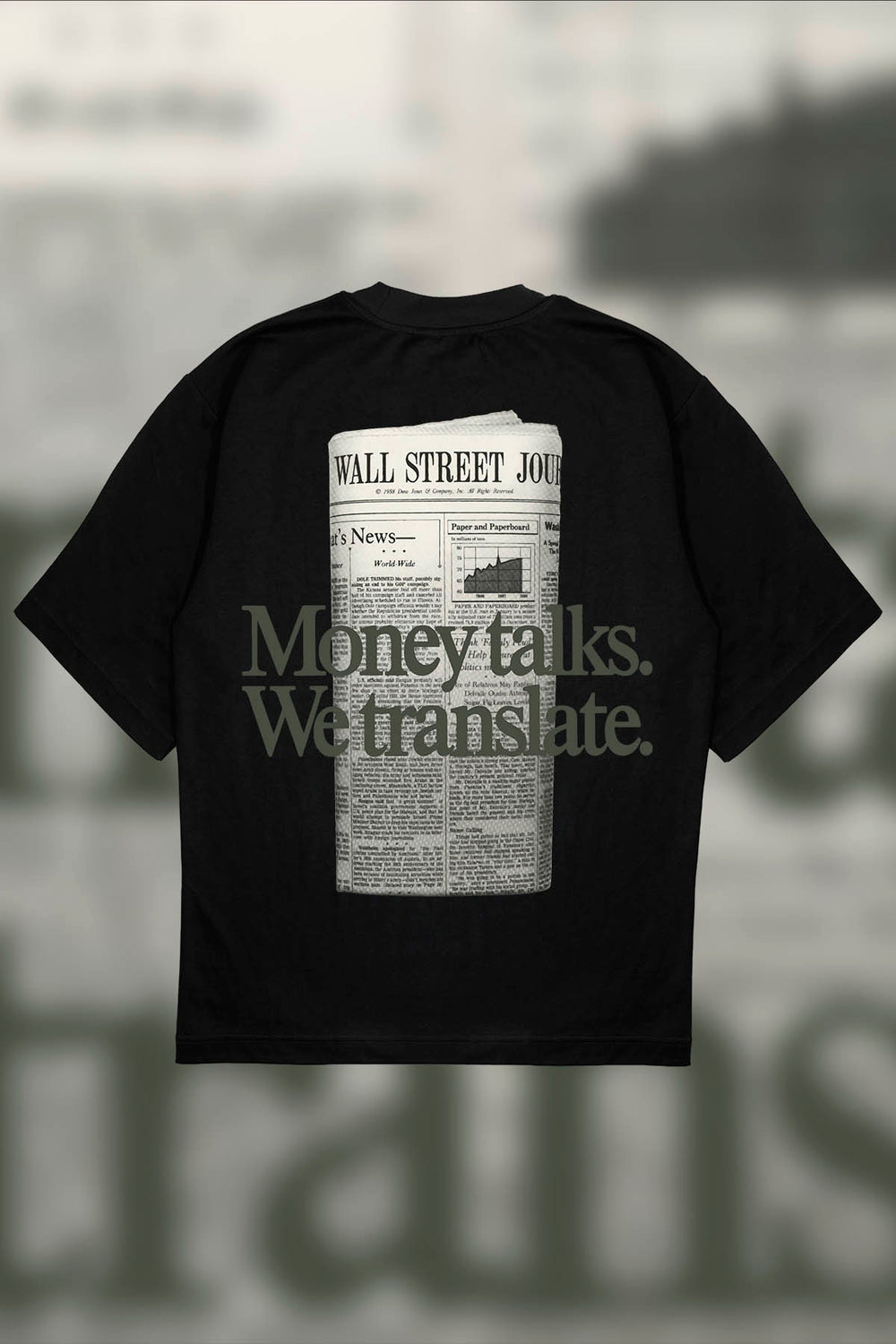 WALL STREET T-Shirt OVERSIZE