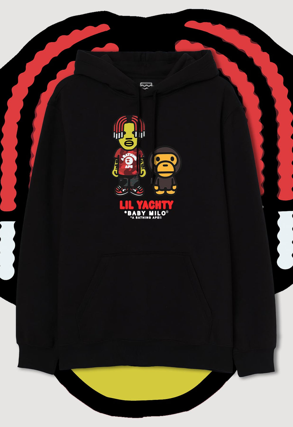 Lil Yachty Hoodie desenreda Black