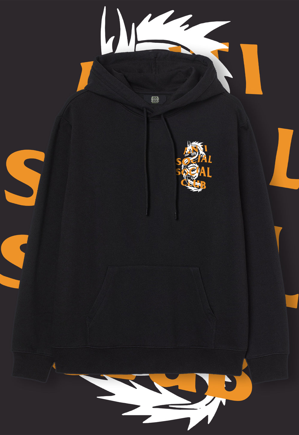 ASSC x GARDEN GROVE Hoodie OVERSIZE WAVEDO