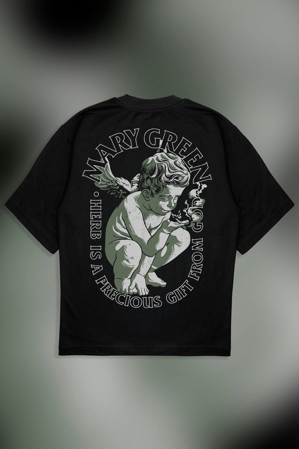 MARY GREEN T-Shirt OVERSIZE