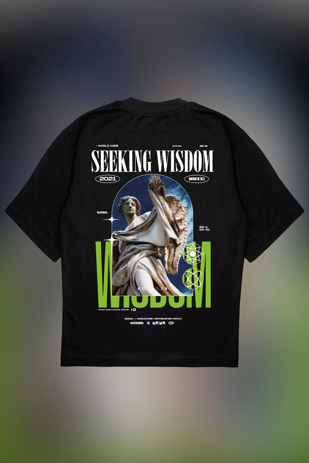 WISDOM T-Shirt OVERSIZE